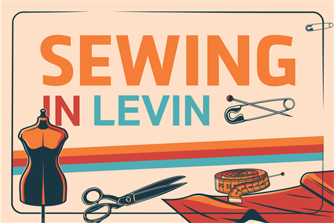 Sewing in Levin.