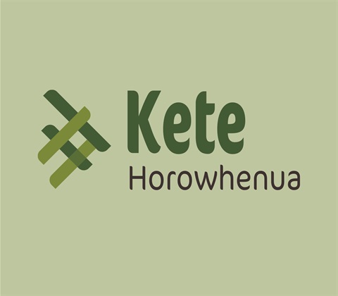 Green Kete Horowhenua Logo.