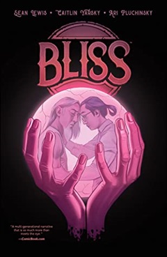 Two hands holding a crystal ball, with men touching foreheads inside it.