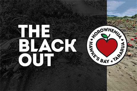 The Black Out Horowhenua, Tararua, Hawkes Bay.