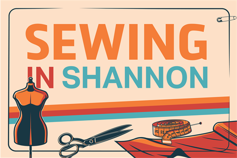 Sewing in Shannon.