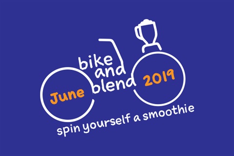 Bike and Blend smoothies. Spin yourself a smoothie.