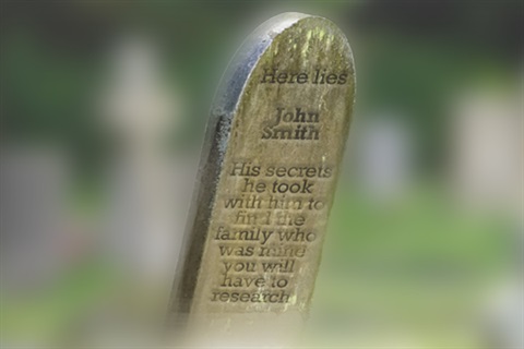 Gravestone of a John Smith.
