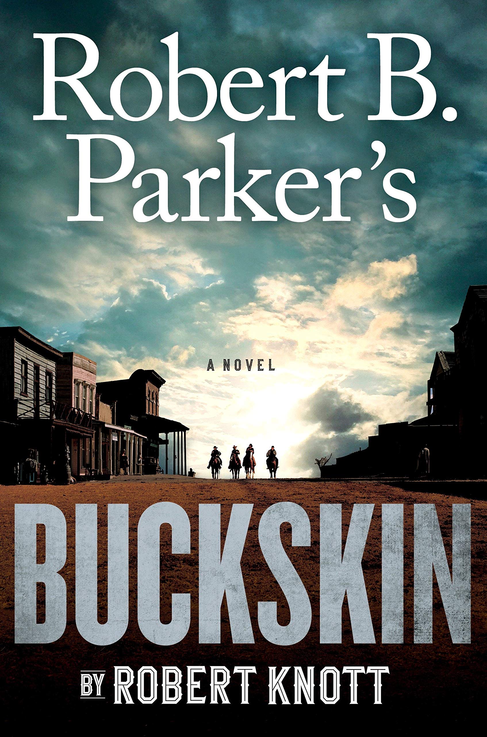 Book cover, Buckskin by Robert Knott.