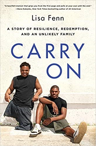 Book Cover, Carry On by Lisa Fenn.