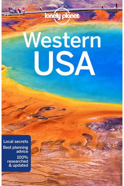 Book Cover, Lonely Planet Western USA by Hugh McNaughtan.