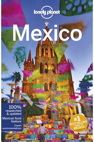 Book Cover, Lonely Planet Mexico by Brendan Sainsbury.