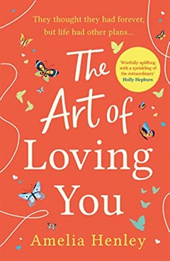 An orange cover with the title in white, surrounded by butterflies.
