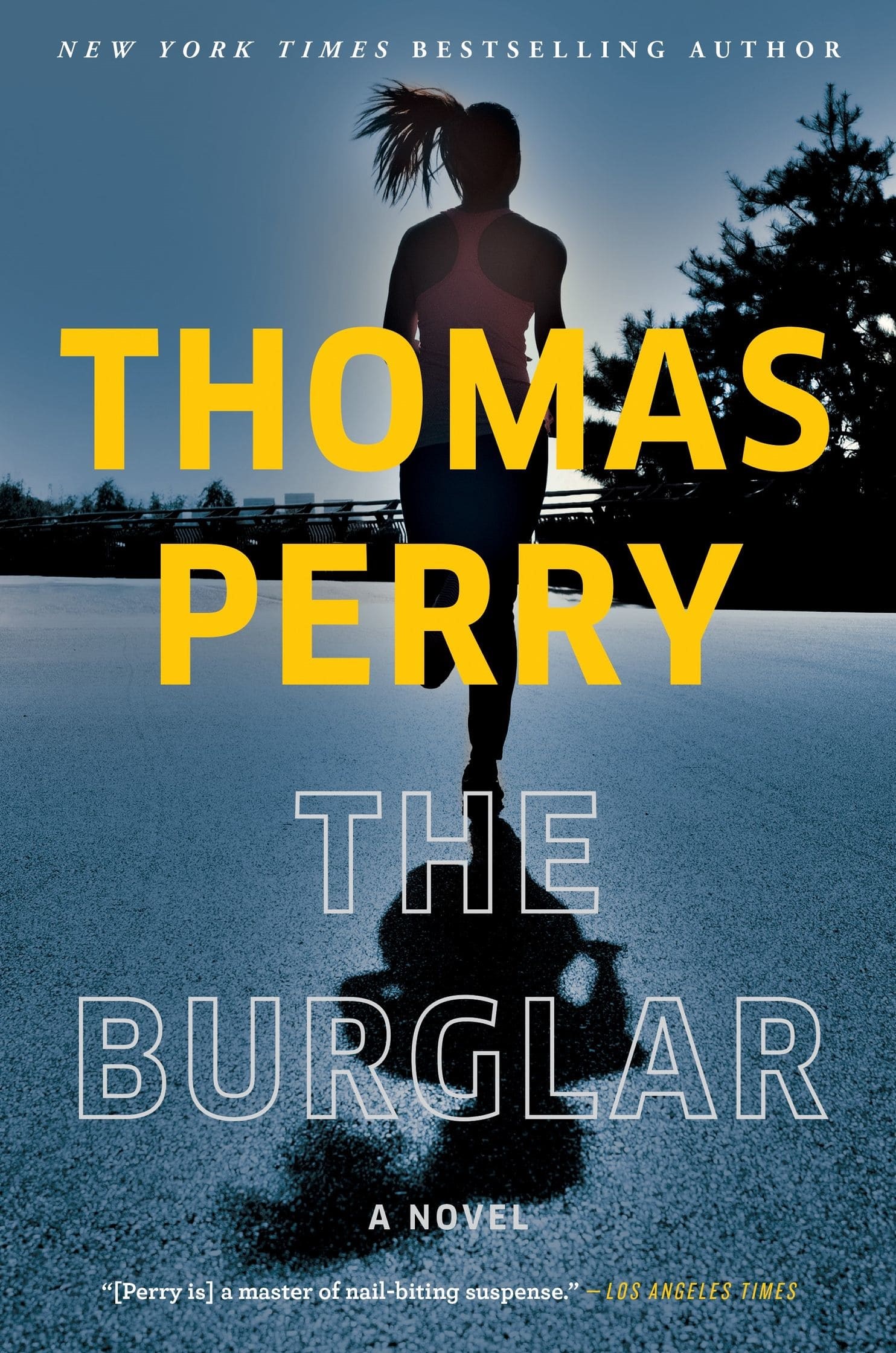 Book cover, The Burgler by Thomas Perry.