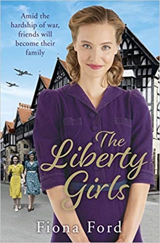 Book cover, Three women set in world war 2. The liberty Girls by Fiona Ford.