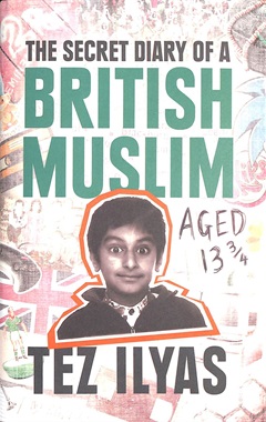 Photo of the author when he was 13 with various British paraphernalia as the background. 